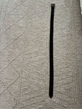 American Eagle Outfitters dark brown belt with sewn on accents